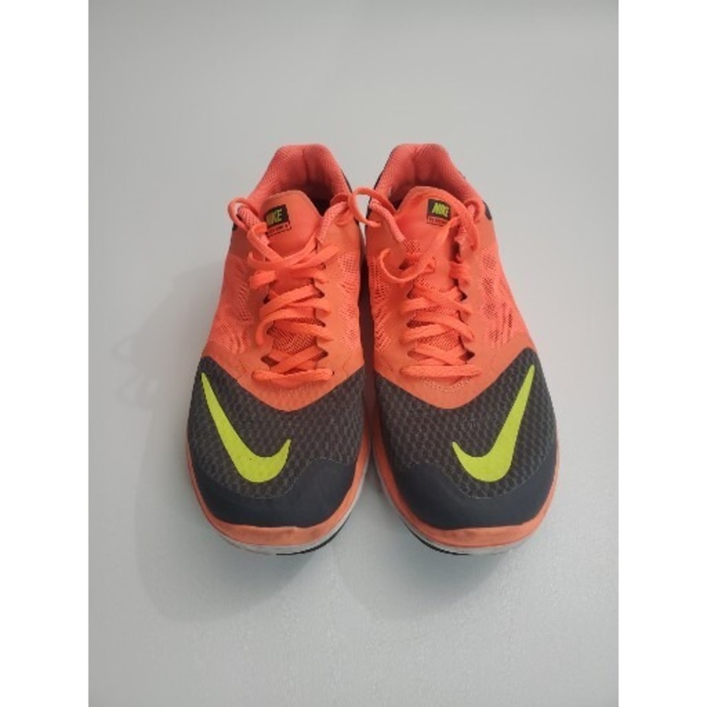 Nike Men's FS Lite Run 3 Running‎ Shoe Anthracite/Hyper Orange/Volt Size 9